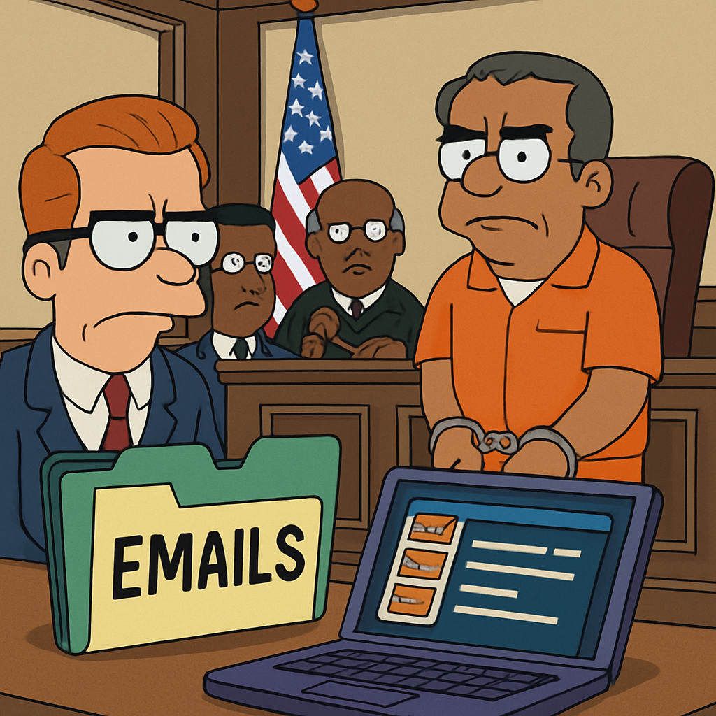 The release of the emails raised serious questions about whether the Justice Department had misled a judge in telling him that local prosecutors had acted alone in charging Mr.