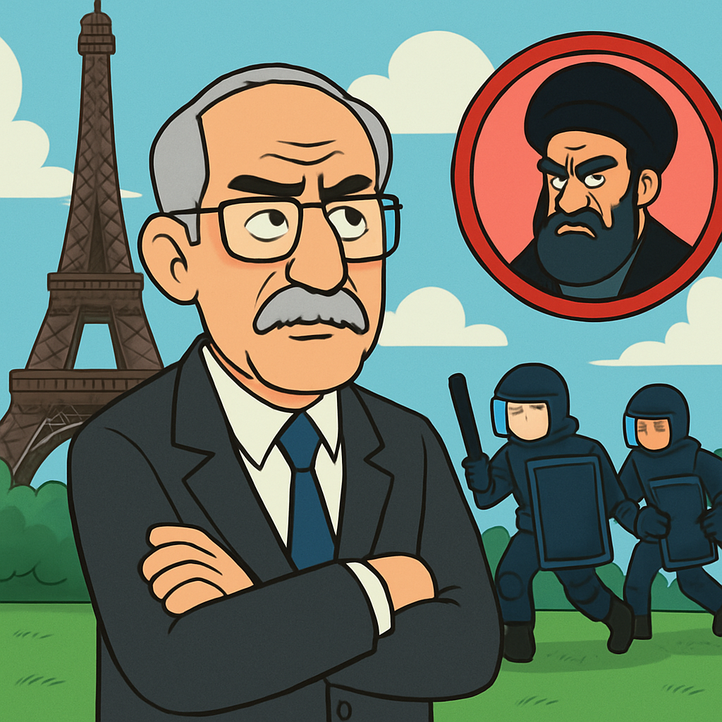 Exiled in France since 1986, Mahmoud Moradkhani is a doctor and an opponent of the Iranian regime.