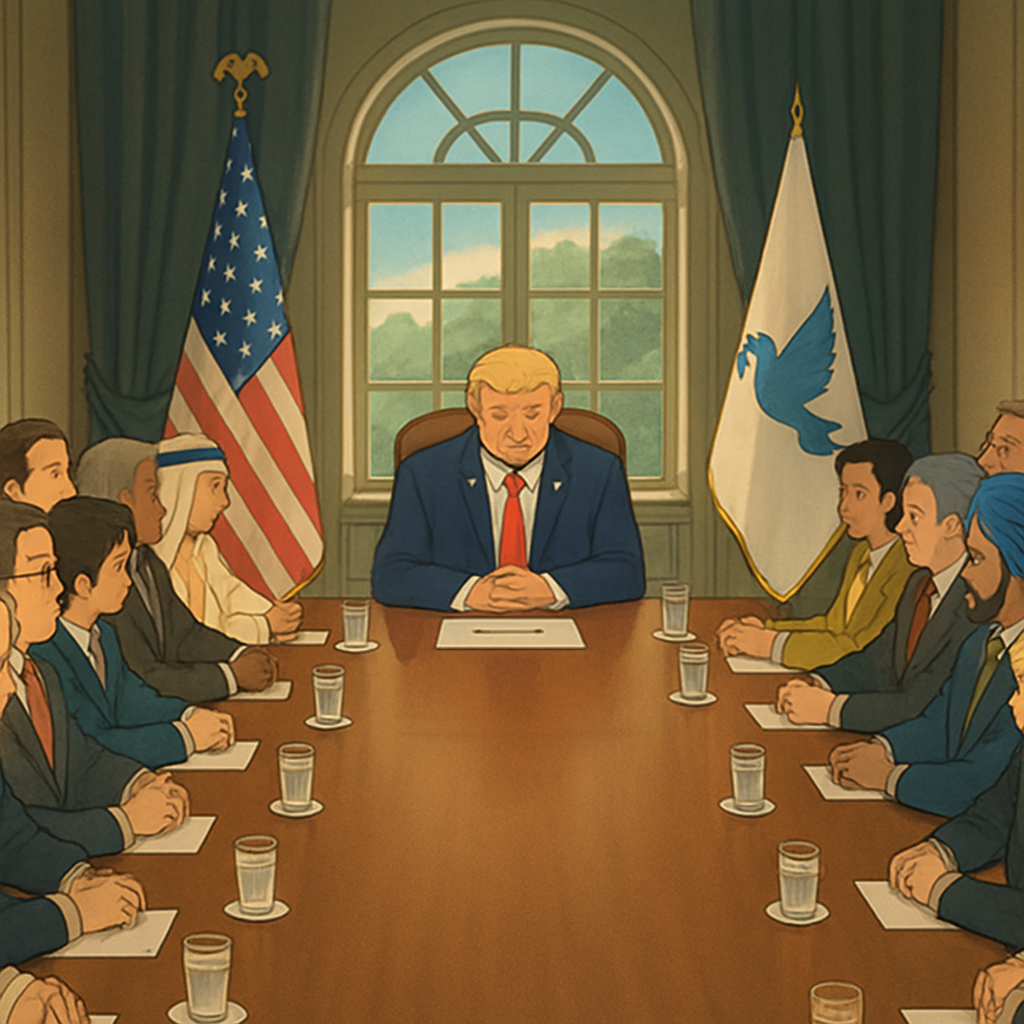 La primera reunión de la nueva "Junta de Paz" de Trump tuvo lugar el jueves, reuniendo a unos dos docenas de aliados de todo el mundo en Washington.