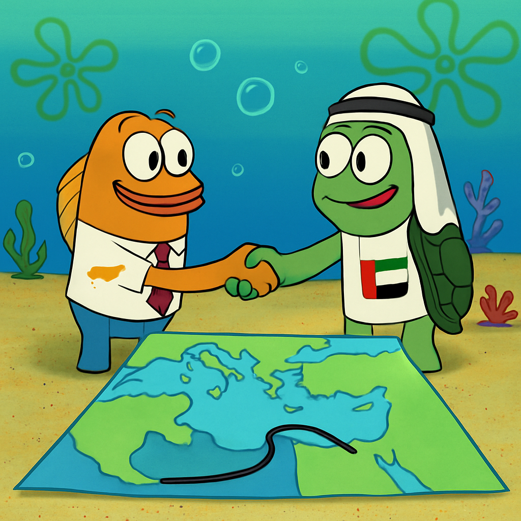 Кипр обратился к ОАЭ с предложением о сотрудничестве в рамках проекта по прокладке подводного кабеля, соединяющего Европу с восточным Средиземноморьем.