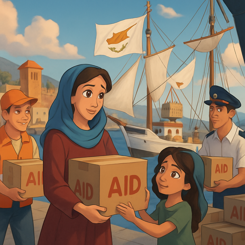 План «Амальтея», гуманитарный коридор Кипра в Газу, возобновил свою работу.