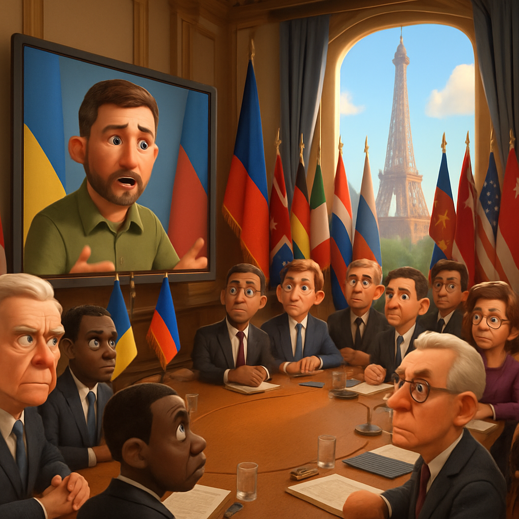 The leaders of around 35 countries are meeting in Paris on Tuesday to discuss security guarantees for Ukraine with Kyiv eager to secure concrete commitments if Russia attacks again.