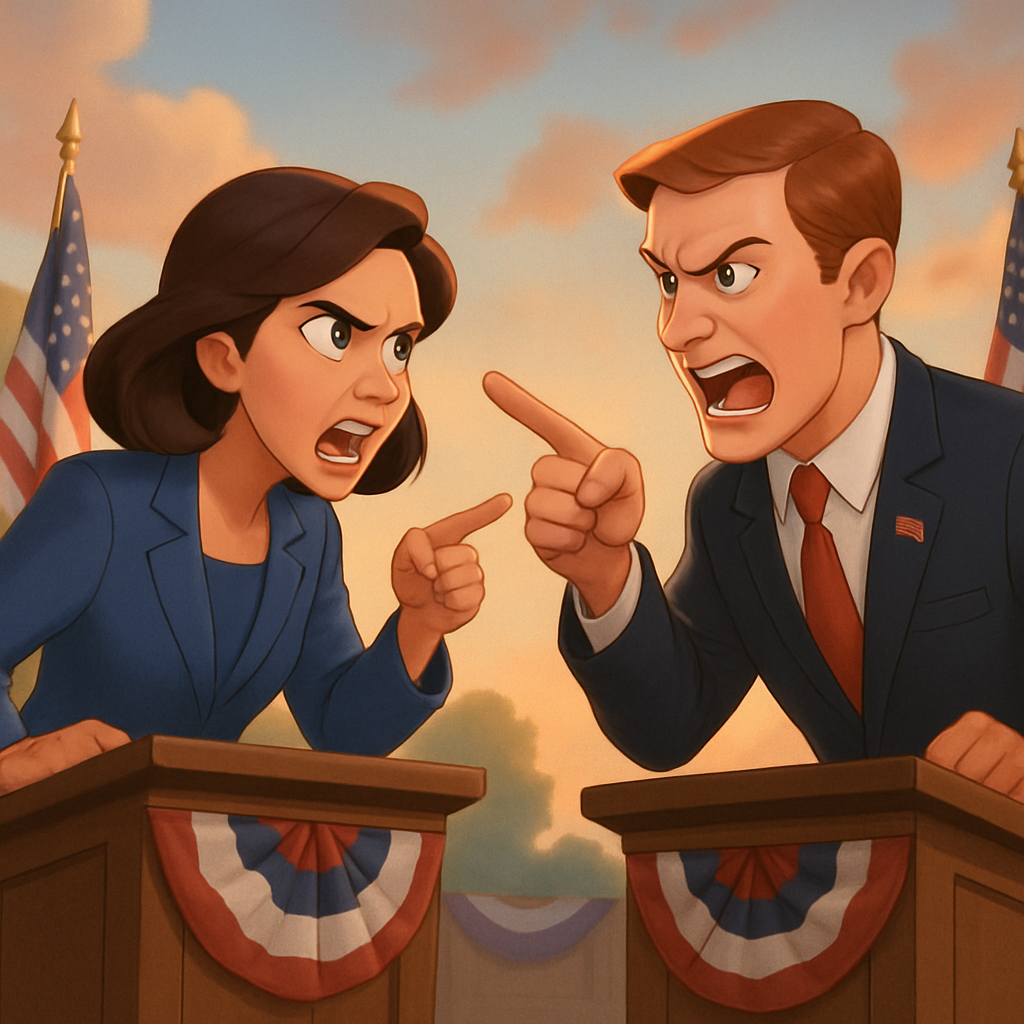 Antes de la votación del martes, las carreras demócrata y republicana se han vuelto cada vez más personales y conflictivas.