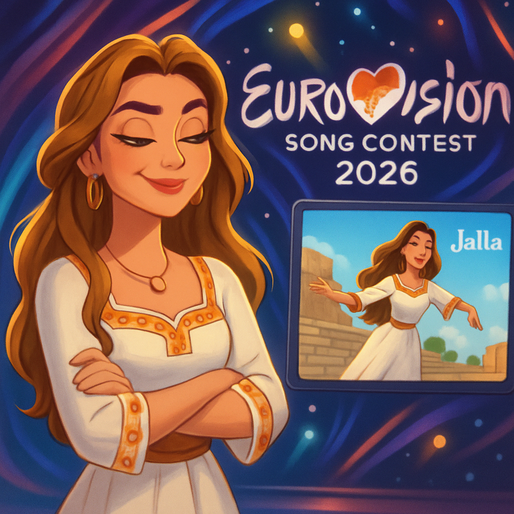 El representante de Chipre en 'Eurovisión 2026', Antigoni, declaró que no está preocupada por las críticas al video de la canción Jalla.