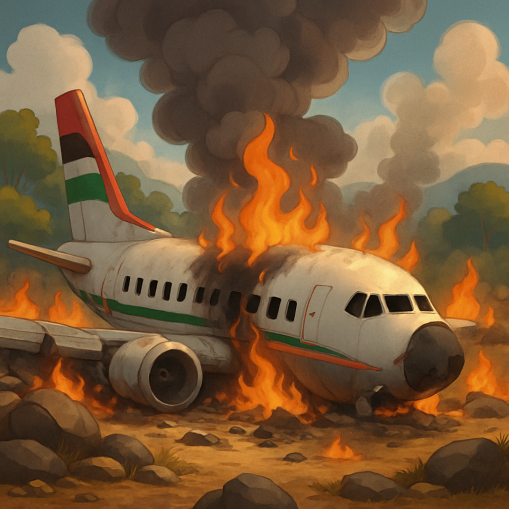 Libyan authorities said the plane experienced a technical malfunction before the crash.