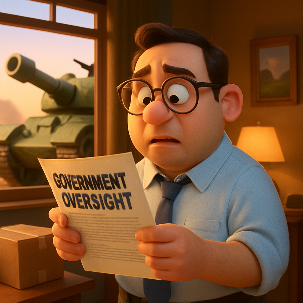 The letters have no practical impact in peacetime other than to let owners know that the military may take over their goods in the event of a conflict, the statement said.