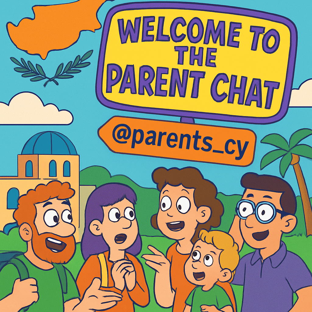 Welcome to the Parent Chat in Cyprus @parents_cy
Not sure which school to enroll your child in, how to adapt to the island, or where to spend the weekend?