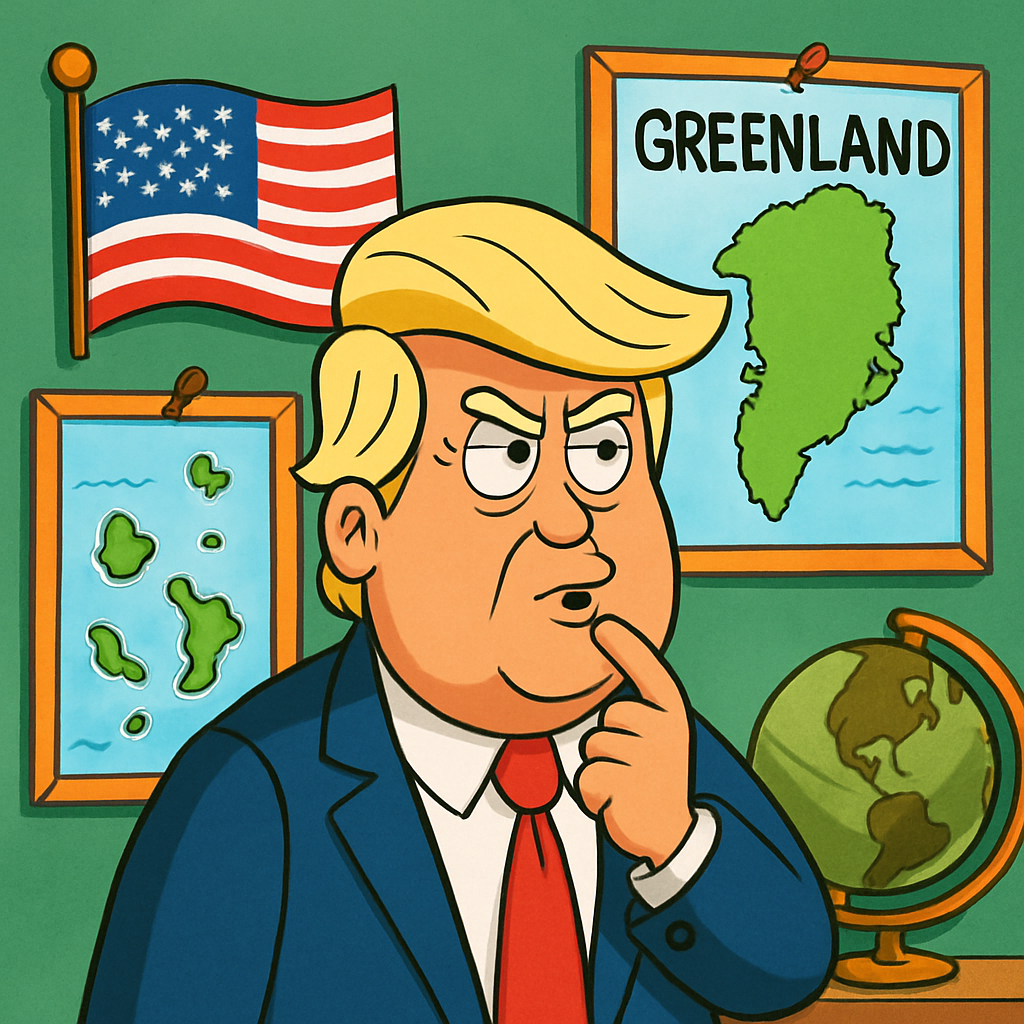 The US president said the UK's decision to cede the Chagos Islands to Mauritius is among the reasons he wants to take control of Greenland.