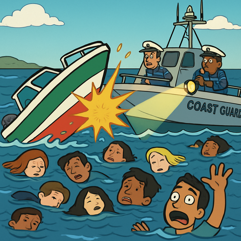 At least 15 people died when a speedboat collided with a Greek coast guard vessel off Chios, with searches for those missing ongoing.