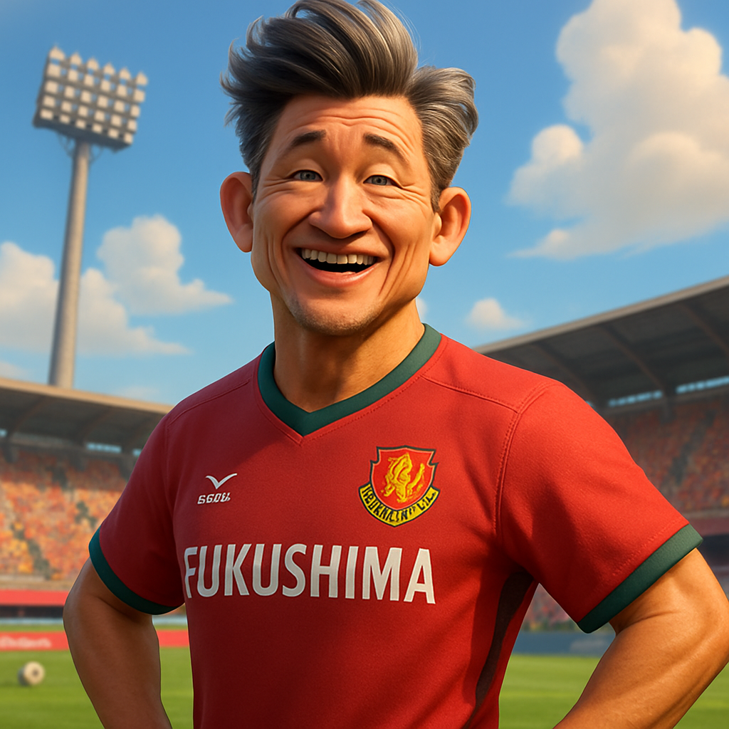 Japan's Kazuyoshi "King Kazu" Miura, who turns 59 in February, joined third-division Fukushima United on loan from Yokohama FC.