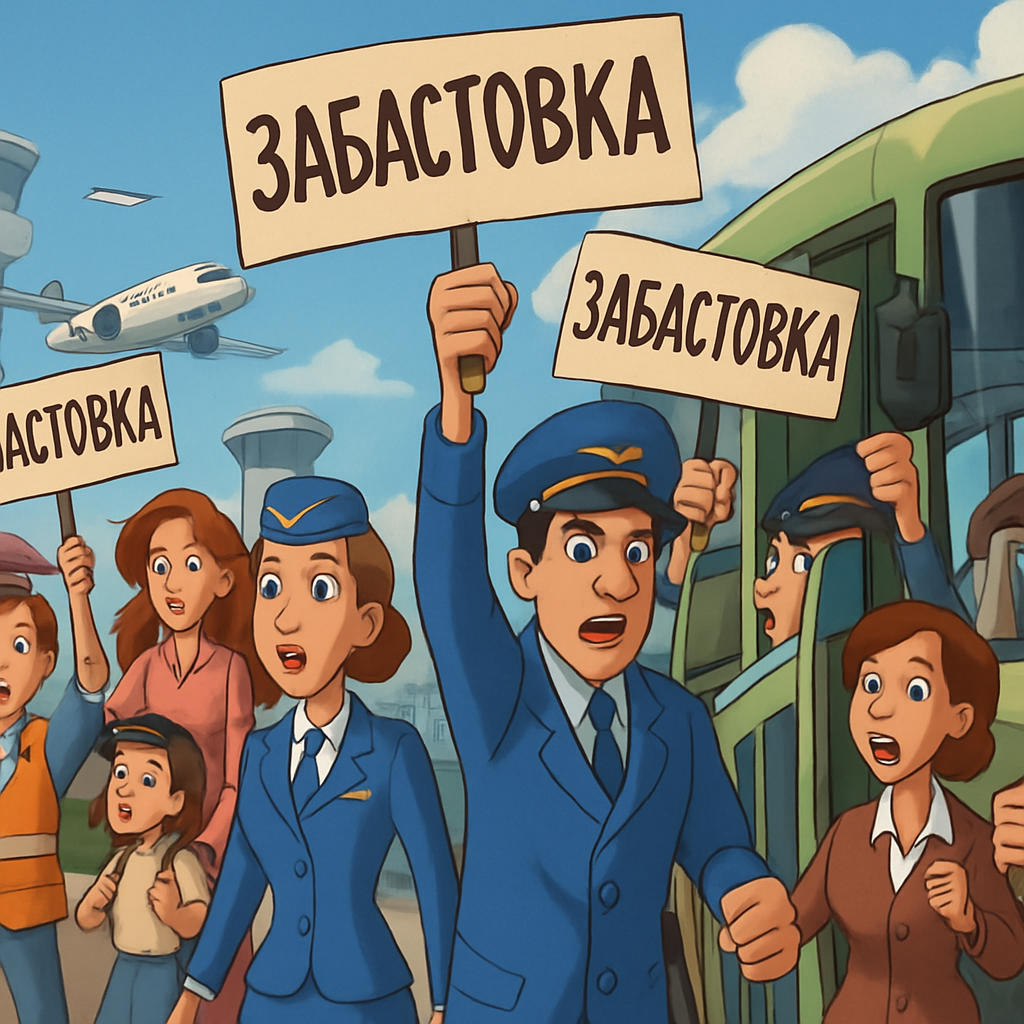 Завтра на Кипре с 11:00 до 14:00 произойдут массовые перебои в работе, поскольку общенациональная забастовка затронет аэропорты, общественный транспорт, школы, гос.