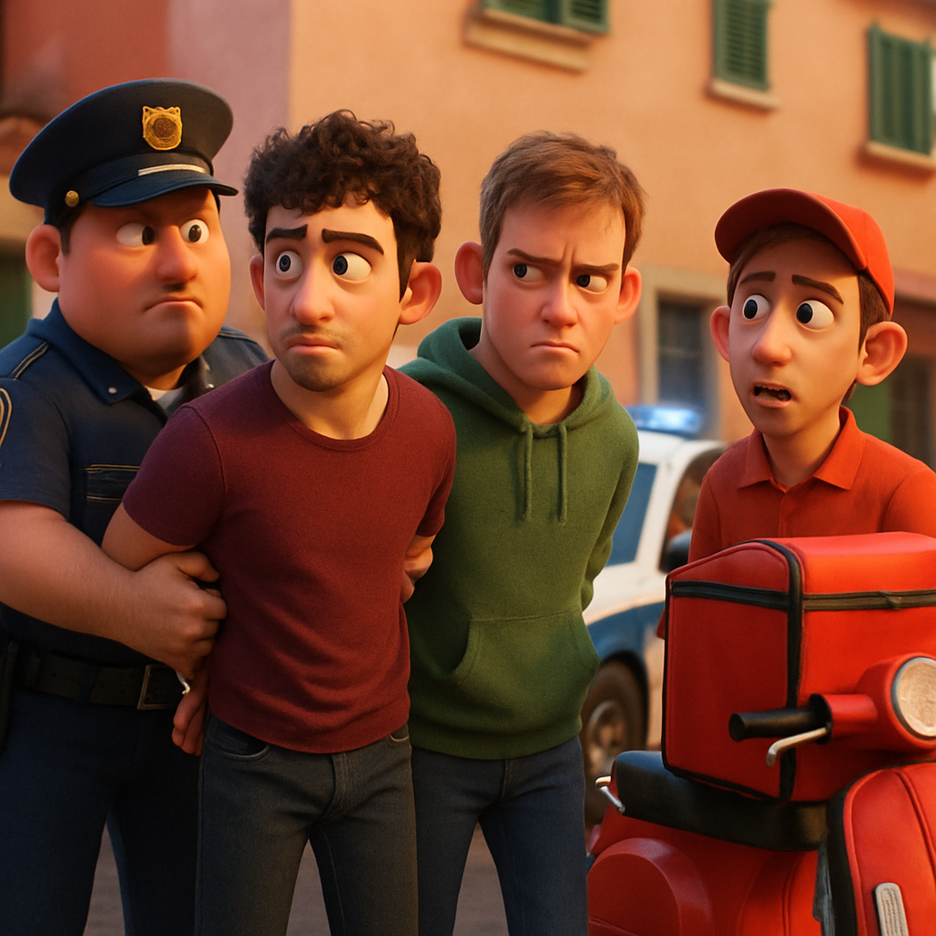 Two people have been arrested in Limassol on suspicion of attacking a food delivery driver.