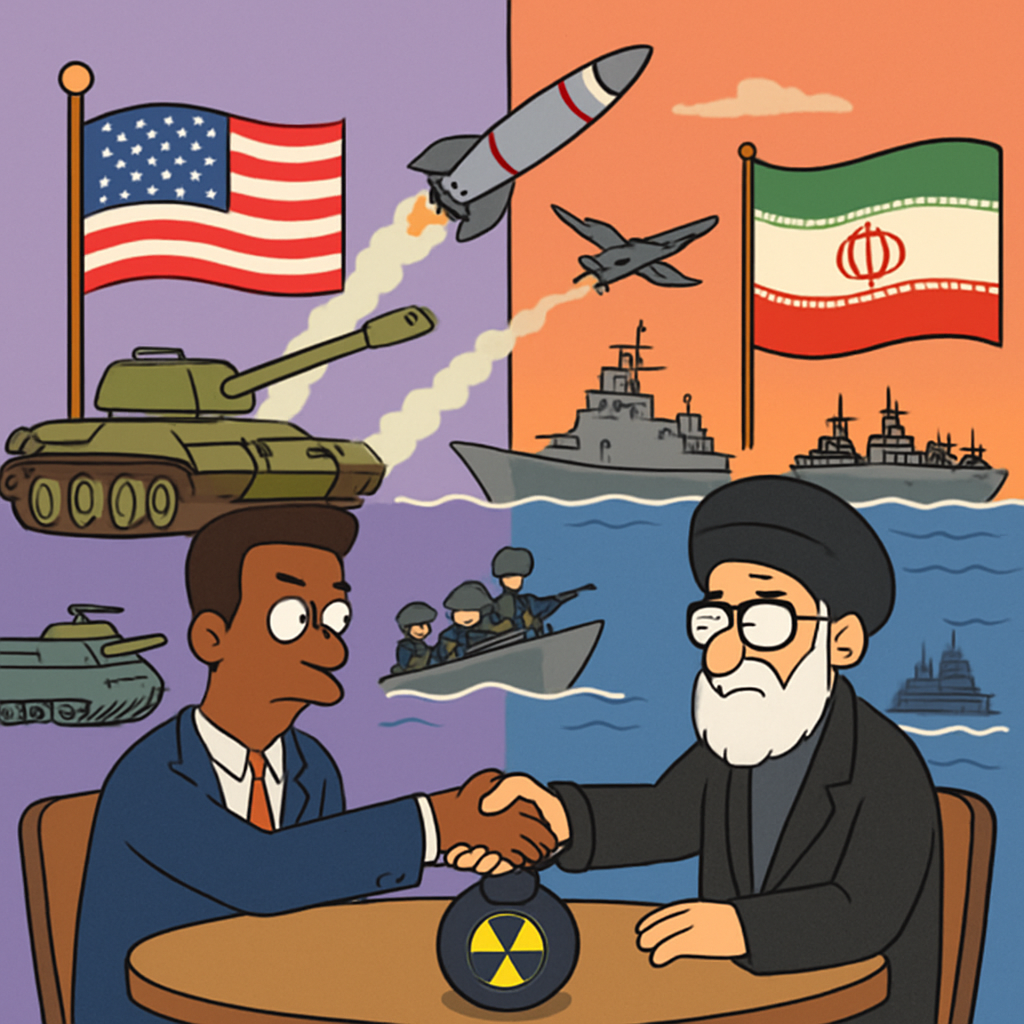 Washington and Tehran will hold a second round of nuclear talks in Geneva as Trump boosts the US military presence and Iran stages major maritime drills.