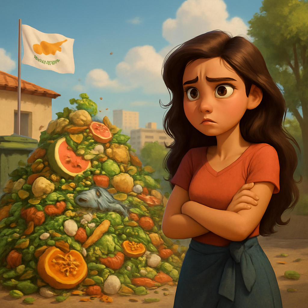 Cyprus ranks first in the EU in terms of food waste volume, which has serious environmental and social consequences.