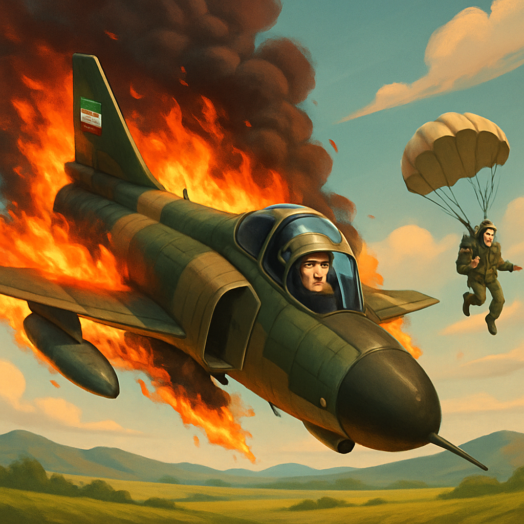 El último incidente ocurre menos de una semana después de que un jet de combate F-4 se estrellara cerca de la ciudad occidental de Irán, Hamedan, lo que mató a un piloto.