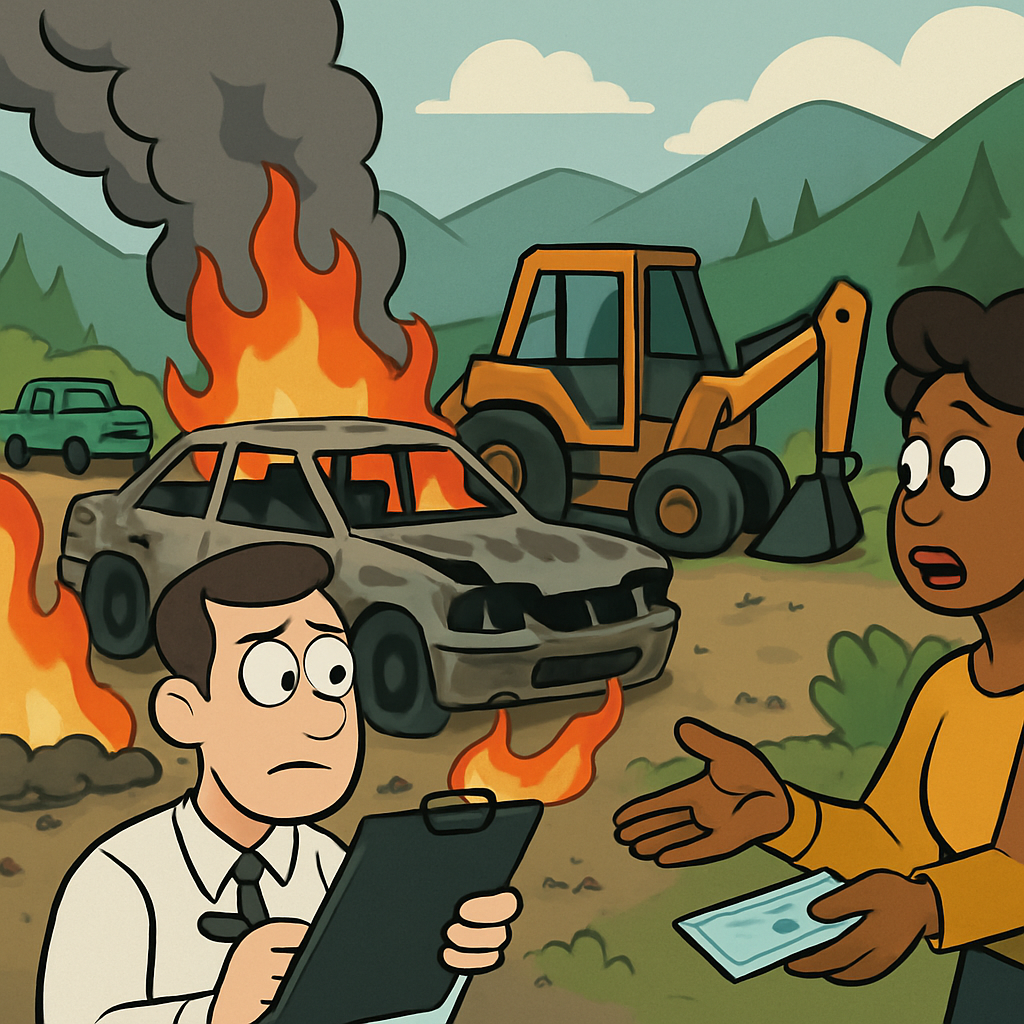 На Кипре завершена оценка ущерба, нанесенного автомобилям и технике в результате пожара в горных районах Лимассола.