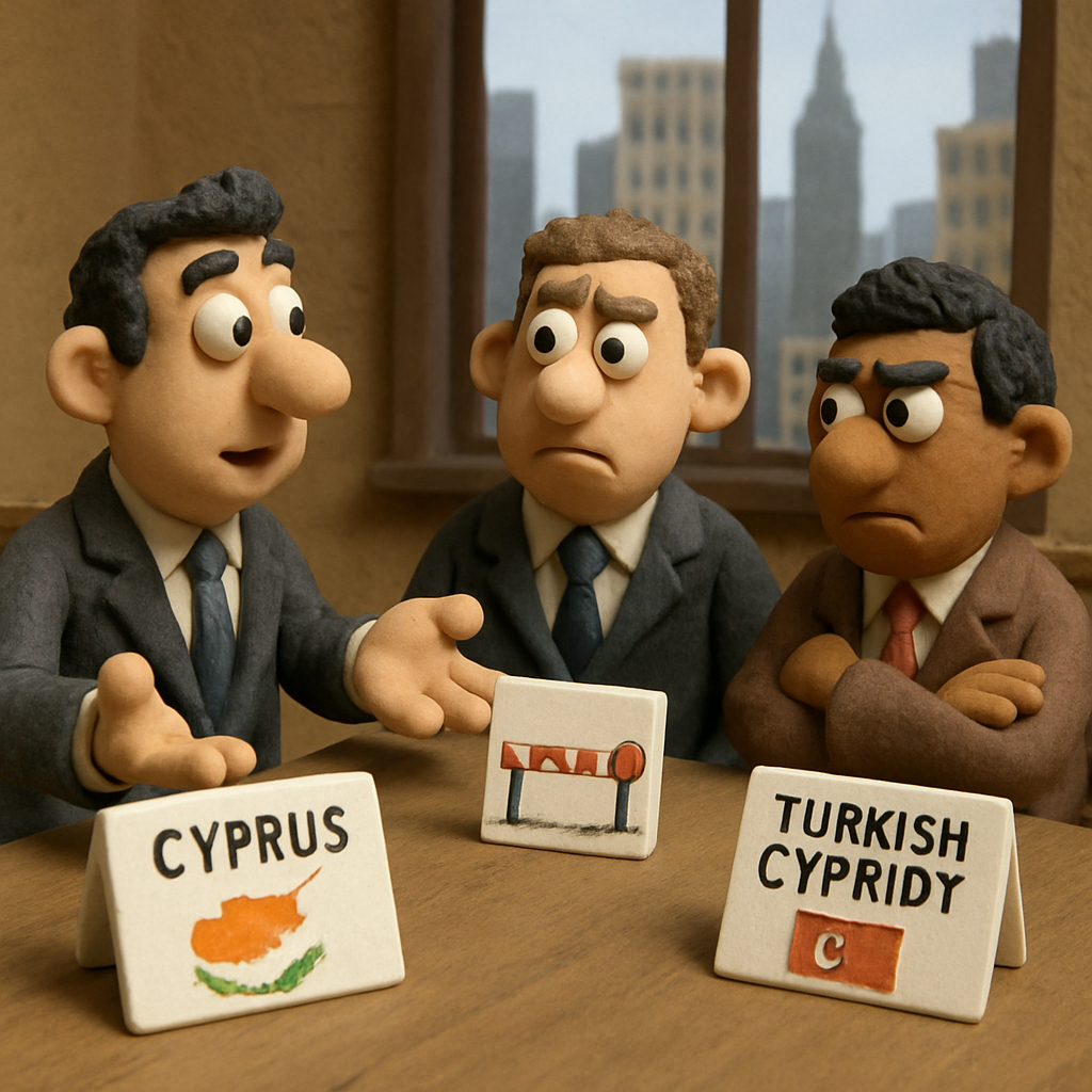 На встрече по кипрской проблеме в Нью-Йорке греко-кипрская сторона предложила открыть новый КПП в Никосии, но турецко-кипрская сторона отклонила это предложение.