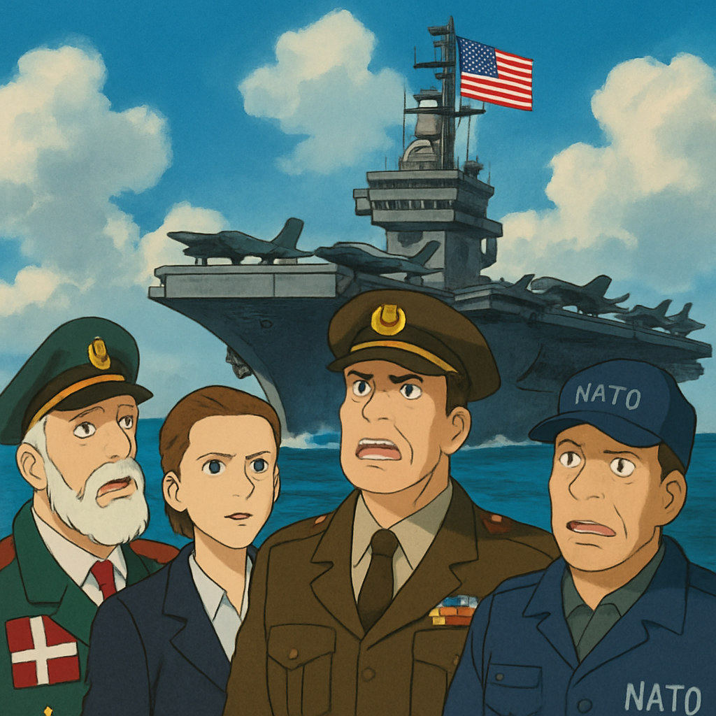 Tensions with NATO members escalated after the White House said Tuesday that the “US military is always an option.