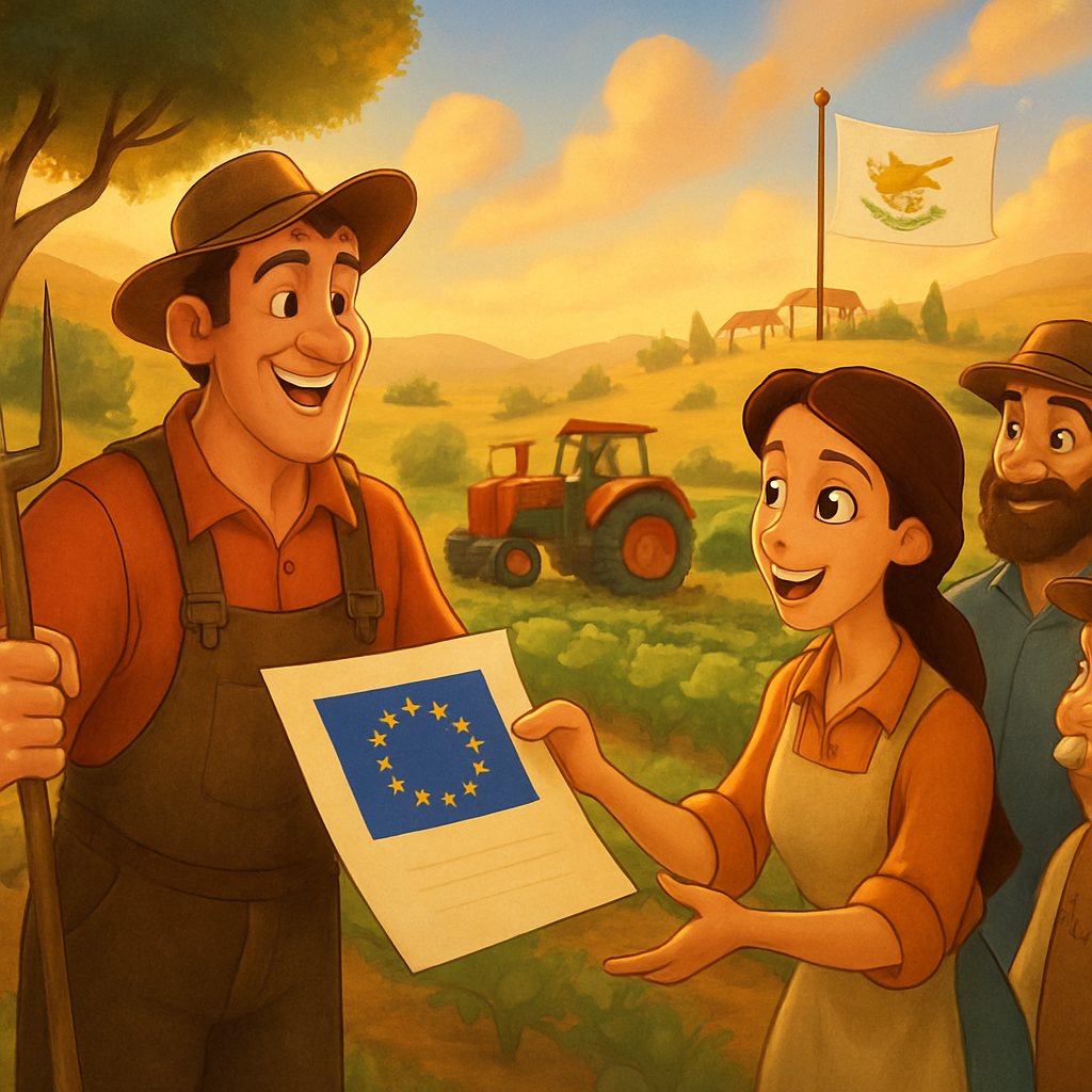 Cyprus has secured favorable terms under the EU's historic agricultural agreement, which will significantly reduce bureaucracy for thousands of small farmers.