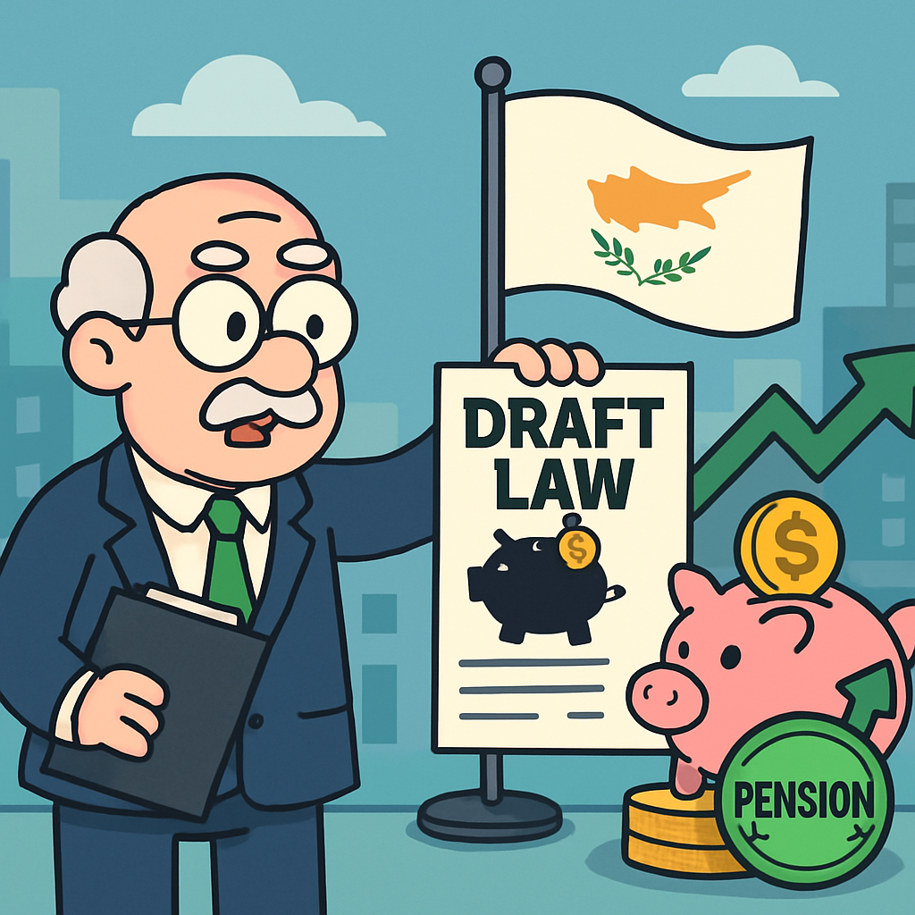 El gobierno de Chipre planea presentar un borrador de ley preliminar sobre la reforma del sistema de pensiones para junio con el fin de implementar cambios para 2027.