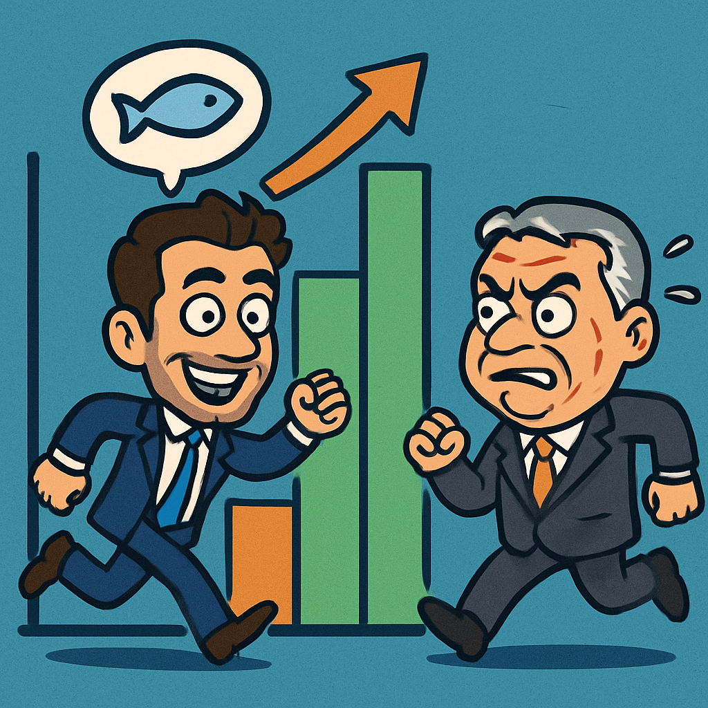 Las encuestas independientes muestran que el partido Tisza de Péter Magyar está claramente por delante del gobernante Fidesz, mientras que los encuestadores vinculados al gobierno aún predicen una fuerte victoria para el primer ministro Viktor Orbán.