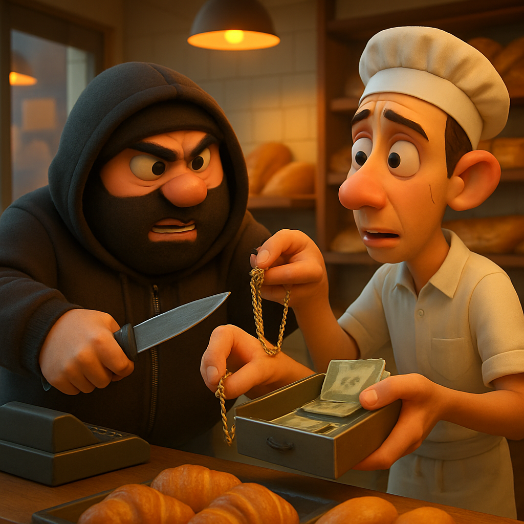 В Лимассоле ограбили пекарню.