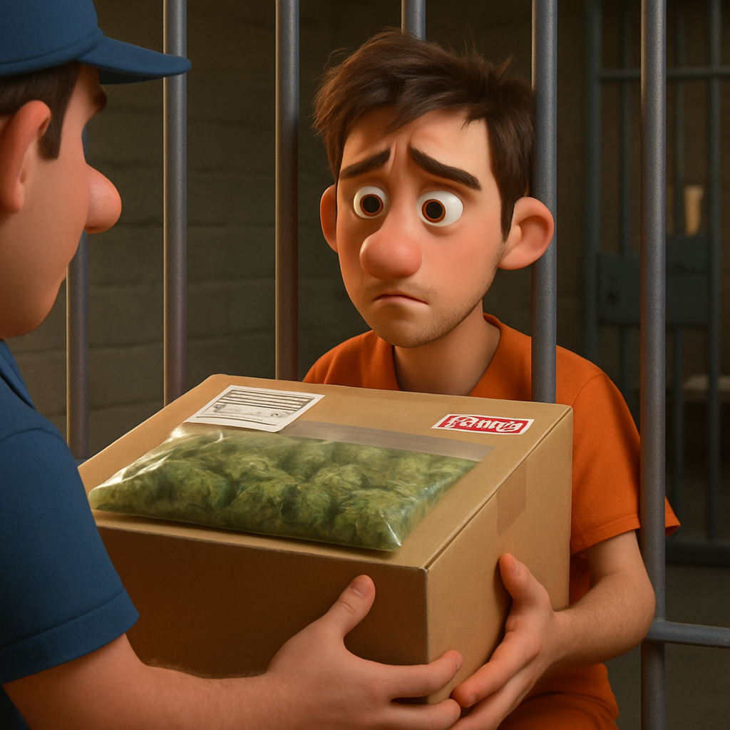 На Кипре 23-летний мужчина, который в августе пытался забрать посылку с 4,5 кг марихуаны, получил 10 лет тюрьмы.