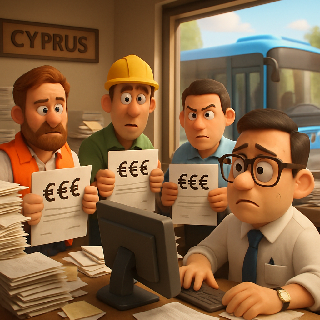 На Кипре несколько подрядчиков требуют от государства более 59 млн евро по старым контрактам в сфере общественного транспорта, но из-за плохого бухгалтерского учёта в министерстве транспорта, правительство не знает объём своих обязательств.