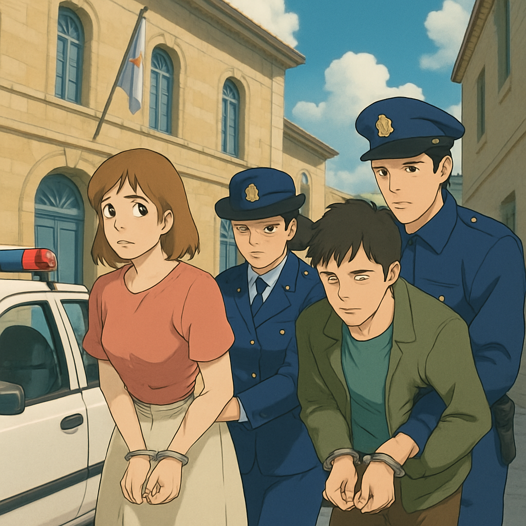 Мужчина и женщина арестованы в Никосии по делу об ограблении, совершенном 29 сентября.