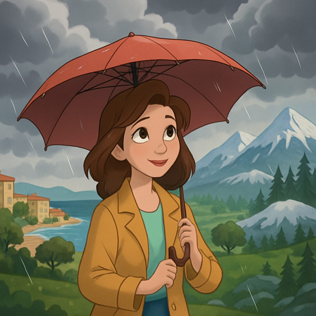 On Saturday in Cyprus, it will be predominantly cloudy with local showers.