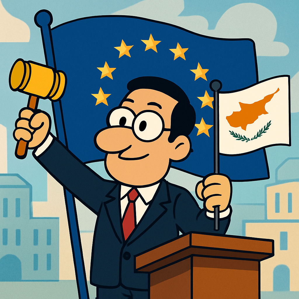 From tomorrow and for the next six months, Cyprus will assume the presidency of the EU Council.