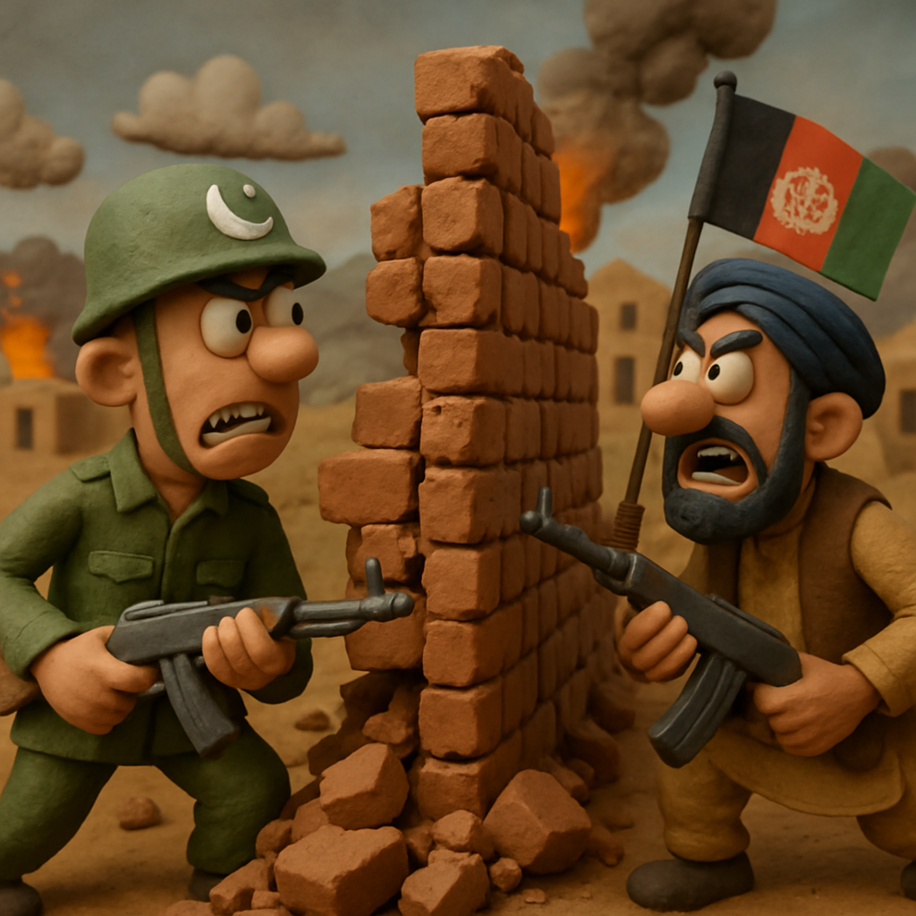 La renovada violencia entre los países vecinos proviene de las acusaciones de Pakistán de que el gobierno talibán de Afganistán ha albergado a un grupo militante.