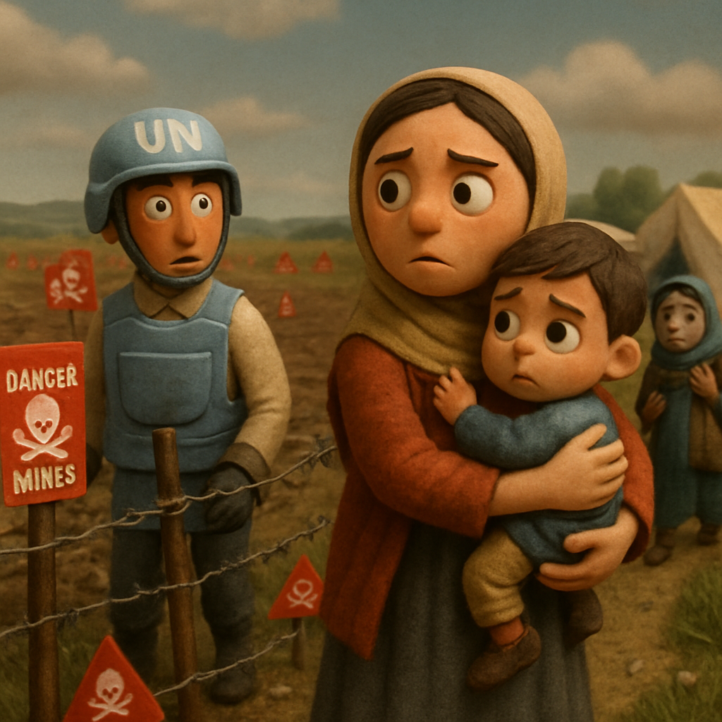 Las organizaciones humanitarias, incluidos el Servicio de Acción de Minas de la ONU y el Grupo Asesor de Minas, dicen que las minas restringen el acceso a tierras agrícolas y servicios básicos, obstaculizando el regreso de los refugiados y las personas desplazadas en zonas de conflicto.