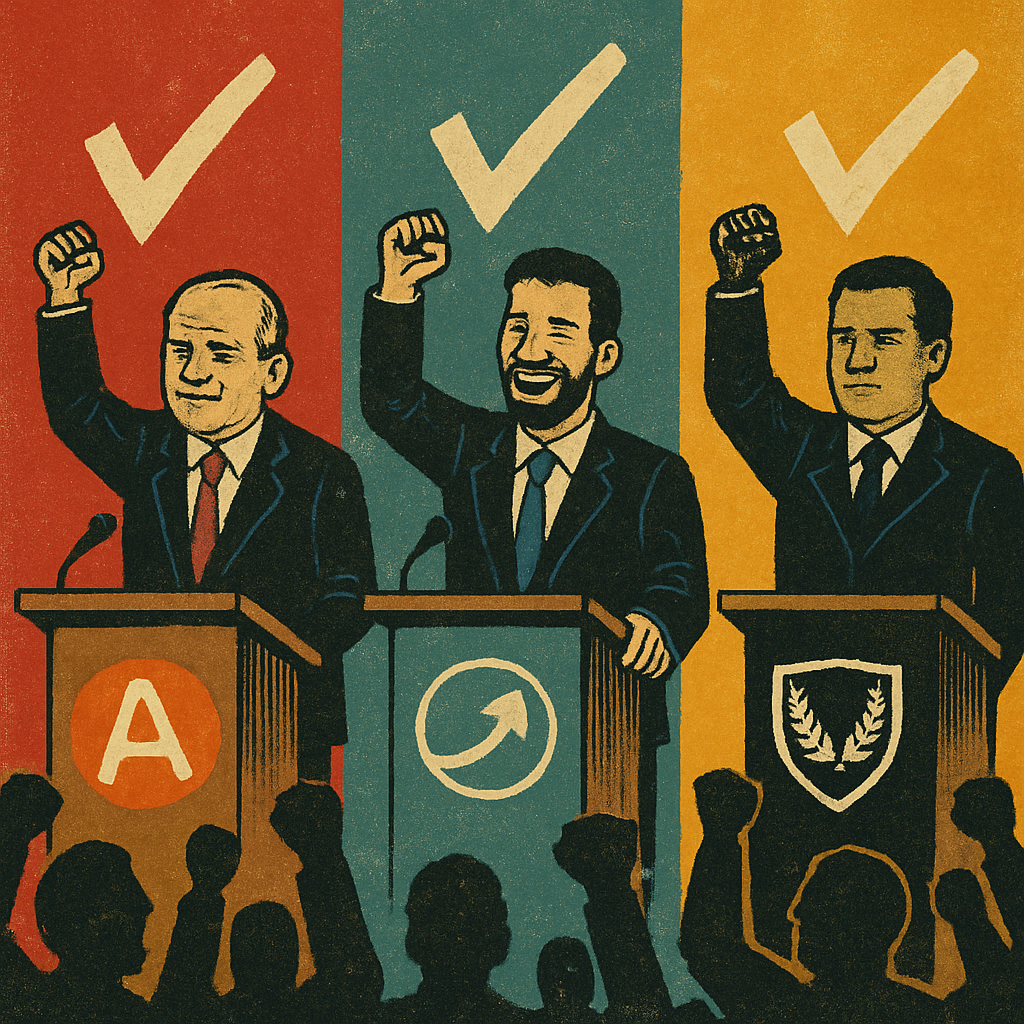 Согласно новому опросу, партия бывшего генаудитора Кипра - Alma, партия блогера Фидиаса Панайоту - Direct Democracy, и партия Elam, скорее всего, станут главными победителями на парламентских выборах в мае.