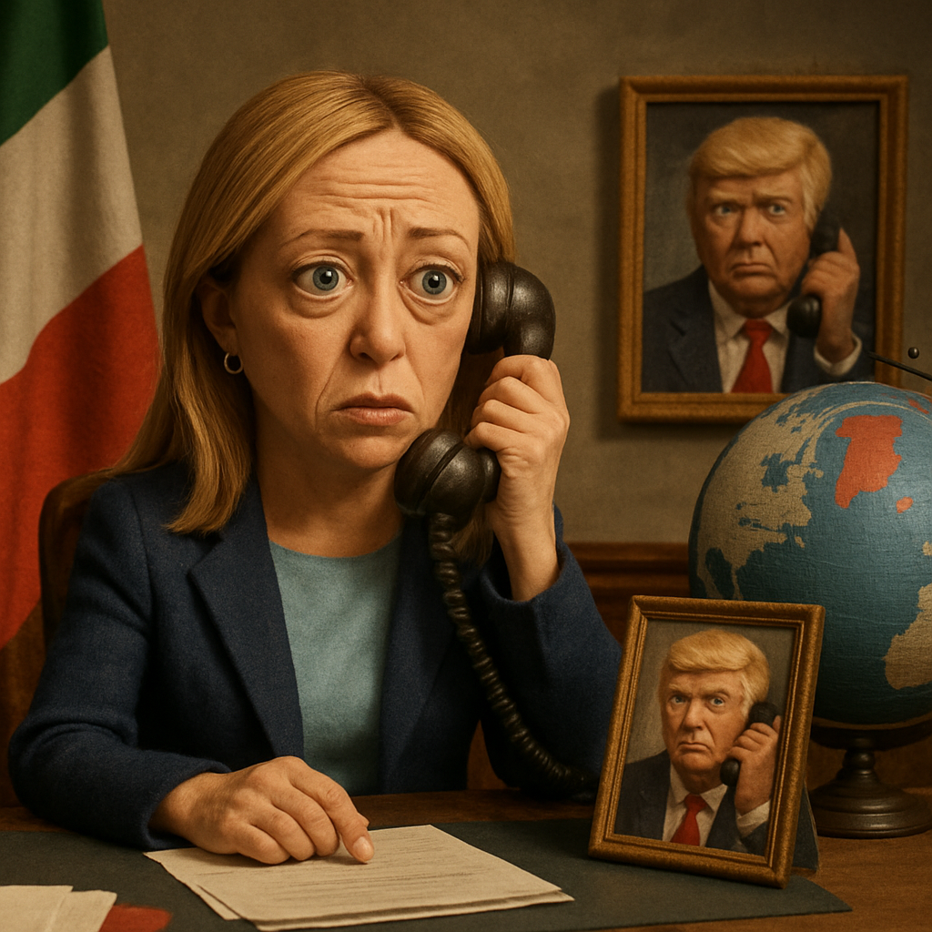 Italian PM Giorgia Meloni PM has called threatened US tariffs over Greenland a 'mistake', adding that she has spoken with US President Trump on the telephone.