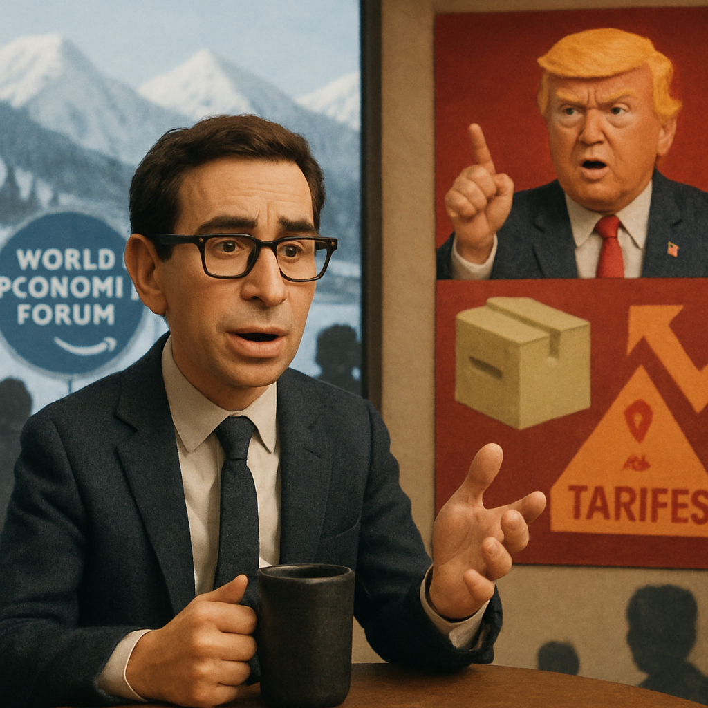 Andrew Ross Sorkin, editor at large of DealBook, describes how leaders at the World Economic Forum in Davos remain on edge after President Trump, for now, backed down from threats of using tariffs or military force to gain Greenland.