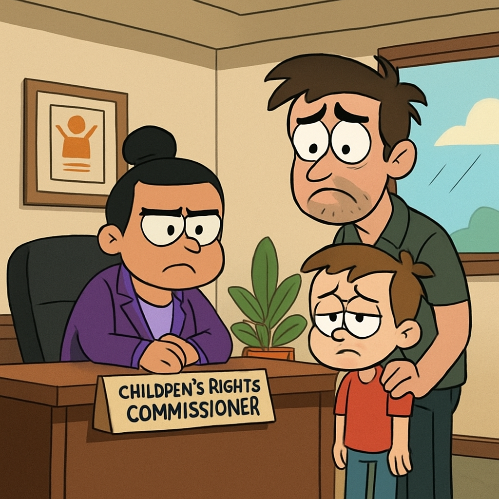 На Кипре мужчина привел своего шестилетнего ребенка в офис уполномоченного по правам детей и попросил оставить его на попечение властей.