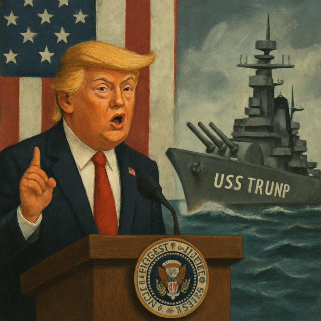 President Donald Trump announced plans for a new class of U.