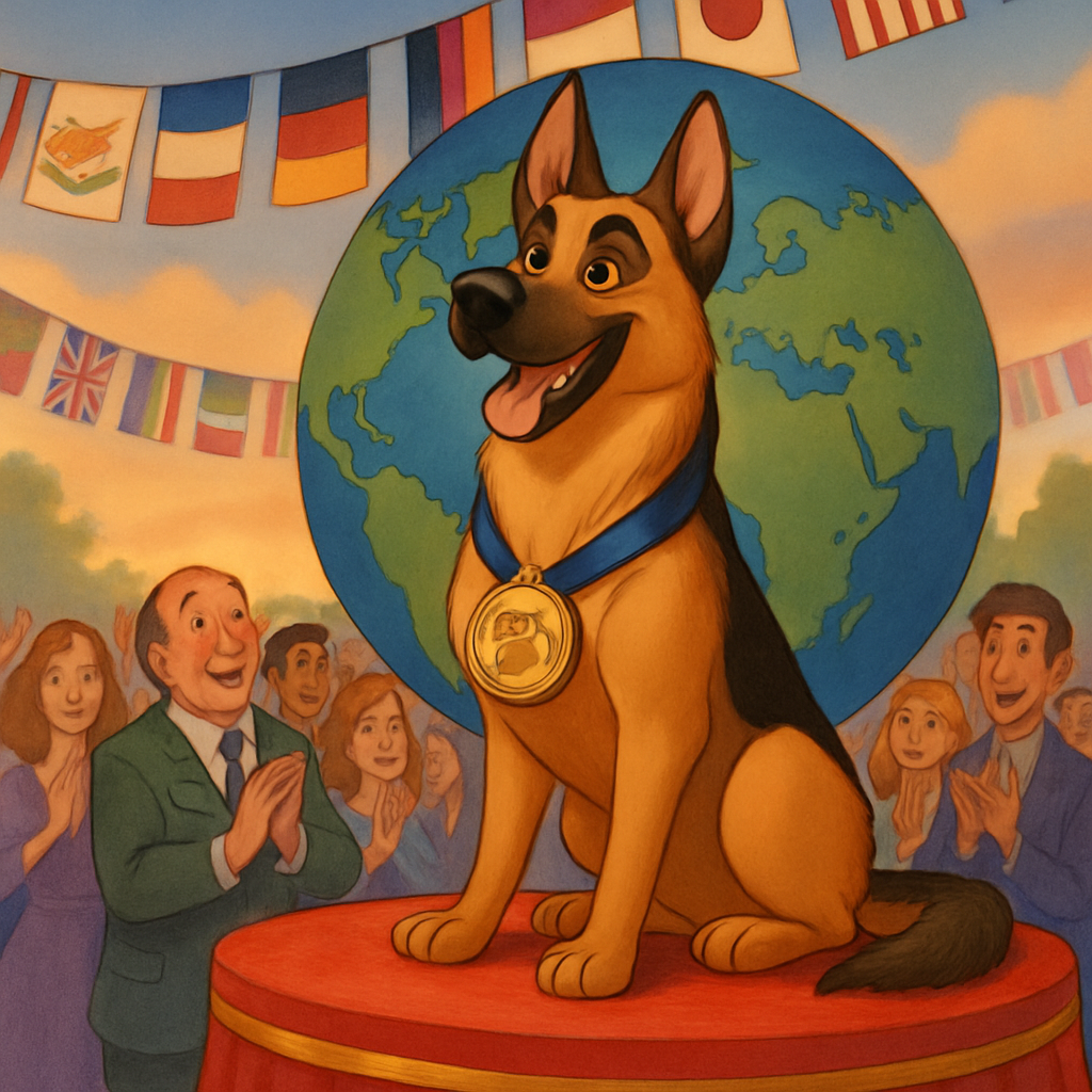 На Кипре впервые в истории немецкая овчарка местной селекции вошла в число лучших собак мира.