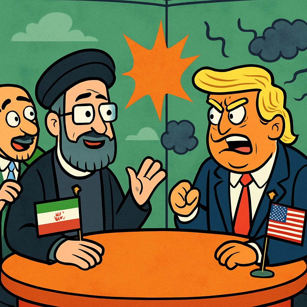 Iran’s President says he has instructed the country’s foreign minister to pursue constructive negotiations to ease tensions and a looming threat of conflict with the US.