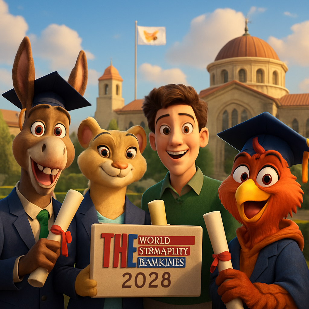 Четыре кипрских университета вошли в число лучших в мире по версии Times Higher Education (THE) World University Rankings 2026.