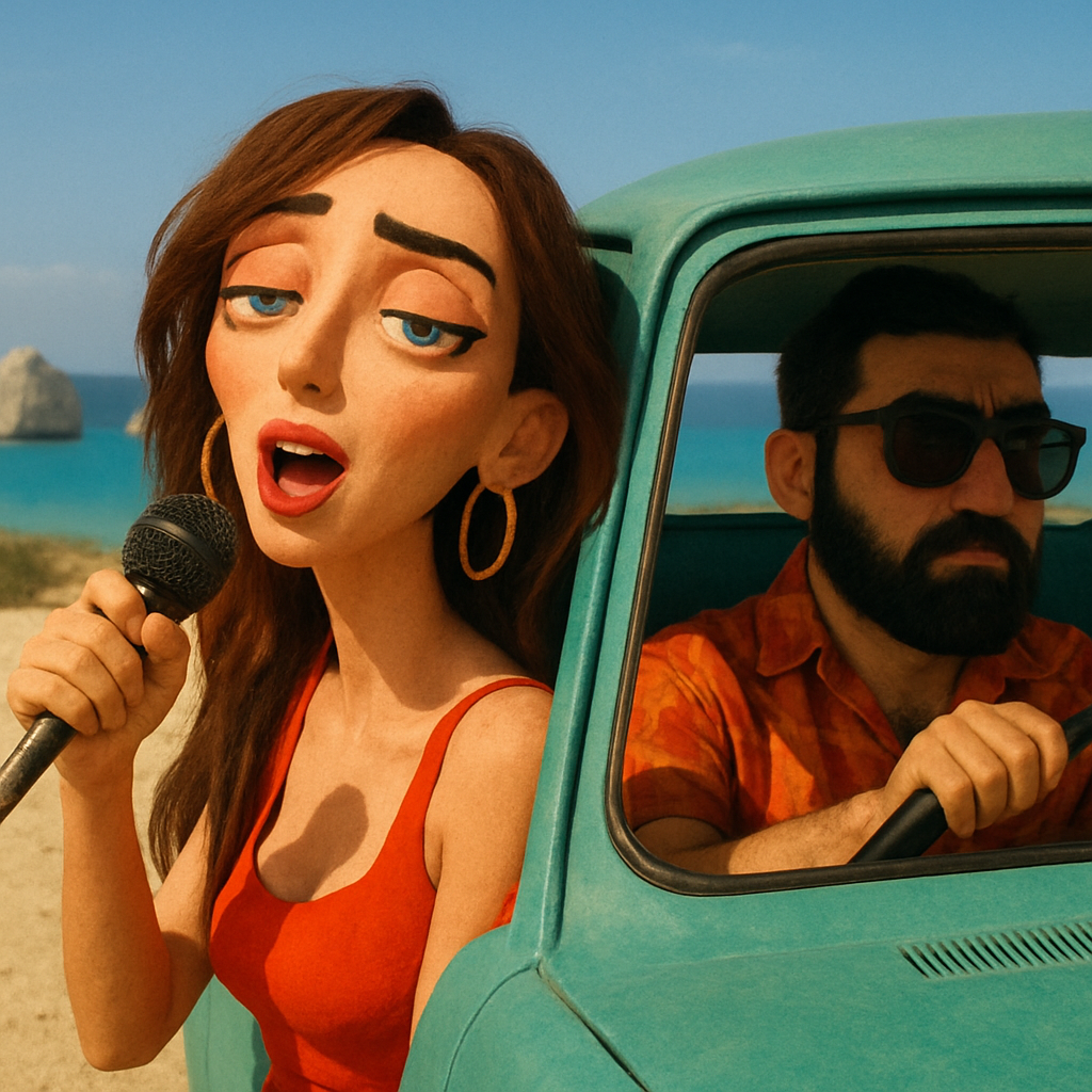 Екатерина Варнава снялась в клипе Arsena G на Кипре — «Turisto».