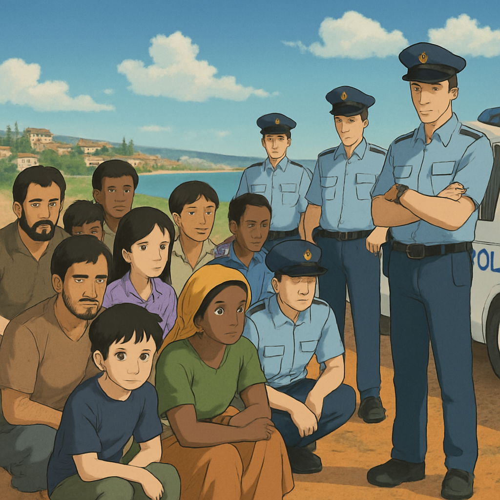 En Pafos, 19 inmigrantes ilegales de diferentes nacionalidades fueron arrestados.