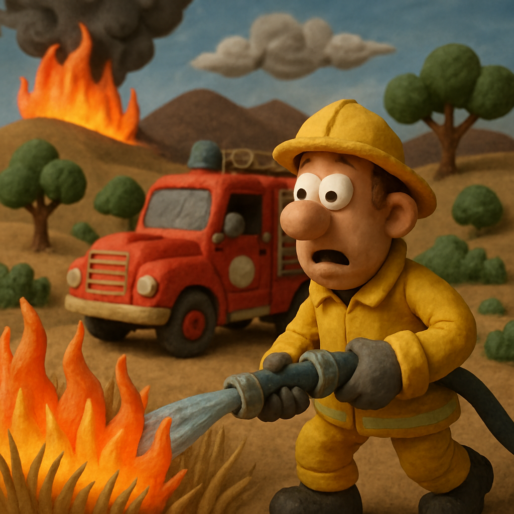 Пожар в Пафосе почти под контролем, остался один активный фронт в изолированном районе вдали от домов.