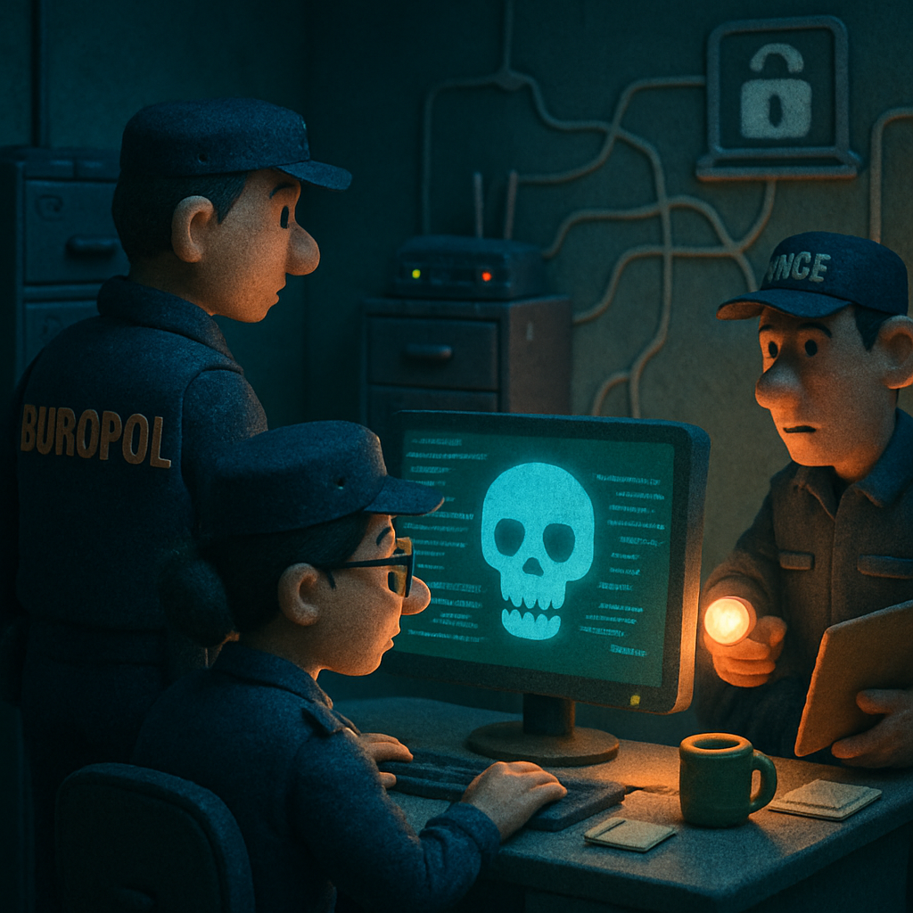 The prosecutor's cybercrime unit is conducting the searches with the support of Europol and the French police's own cybercrime department.