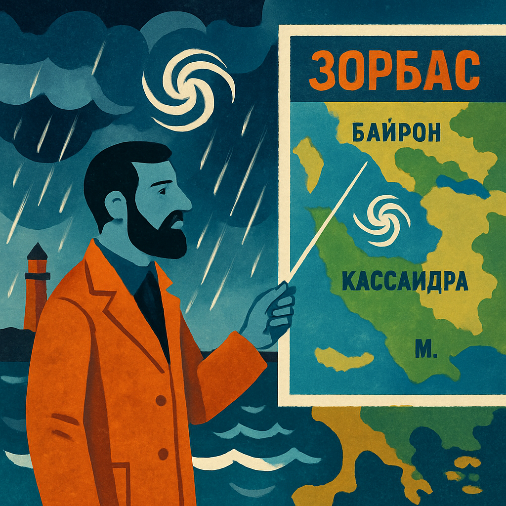 Зорбас - одно из 26 имен, выбранных метеослужбами Кипра, Греции и Израиля для присвоения штормам, которые пройдут в регионе с октября 2025 по сентябрь 2026 года.