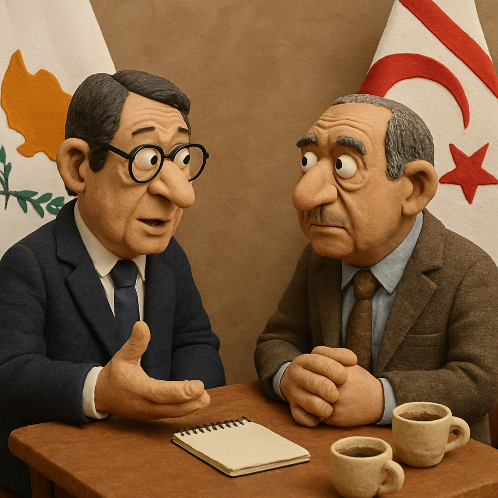 El presidente de Chipre se reunió hoy con el líder de los chipriotas turcos con un único mensaje: quiere una conversación honesta sobre la reanudación de las negociaciones para la reunificación de Chipre y está listo para comenzarlas tan pronto como la próxima semana.