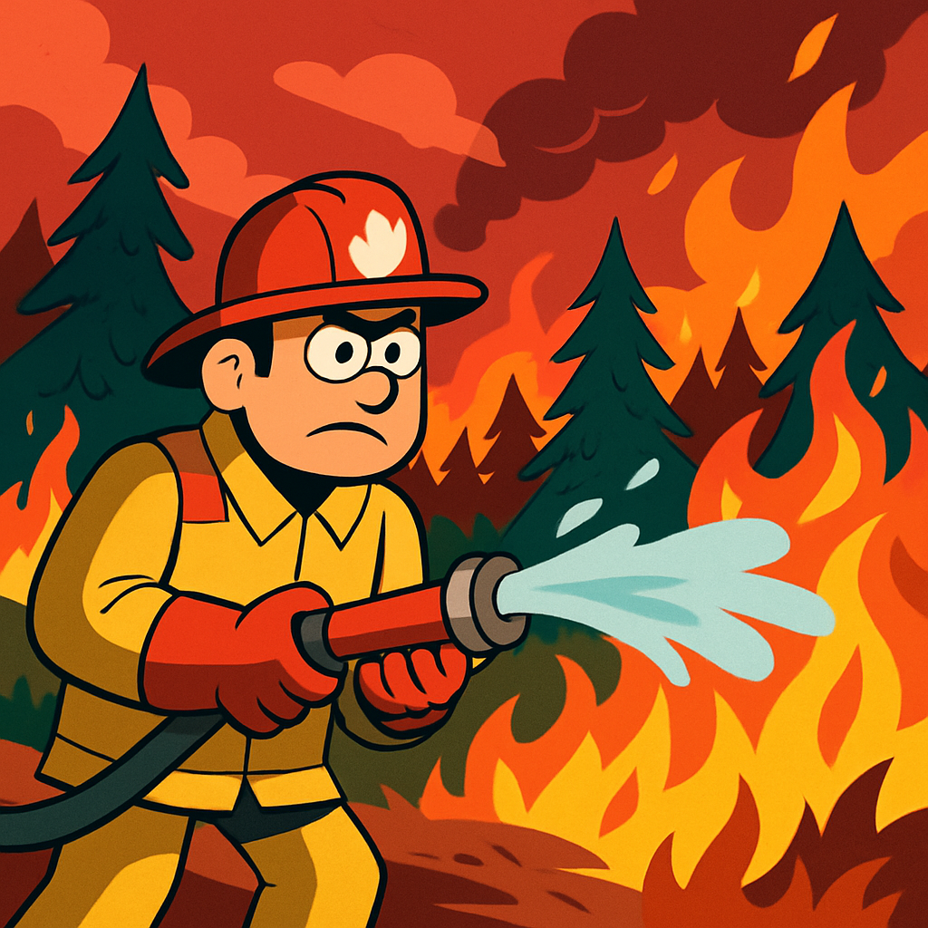 На Кипре каждый день продлевается «Красная тревога» в связи с риском лесных пожаров.