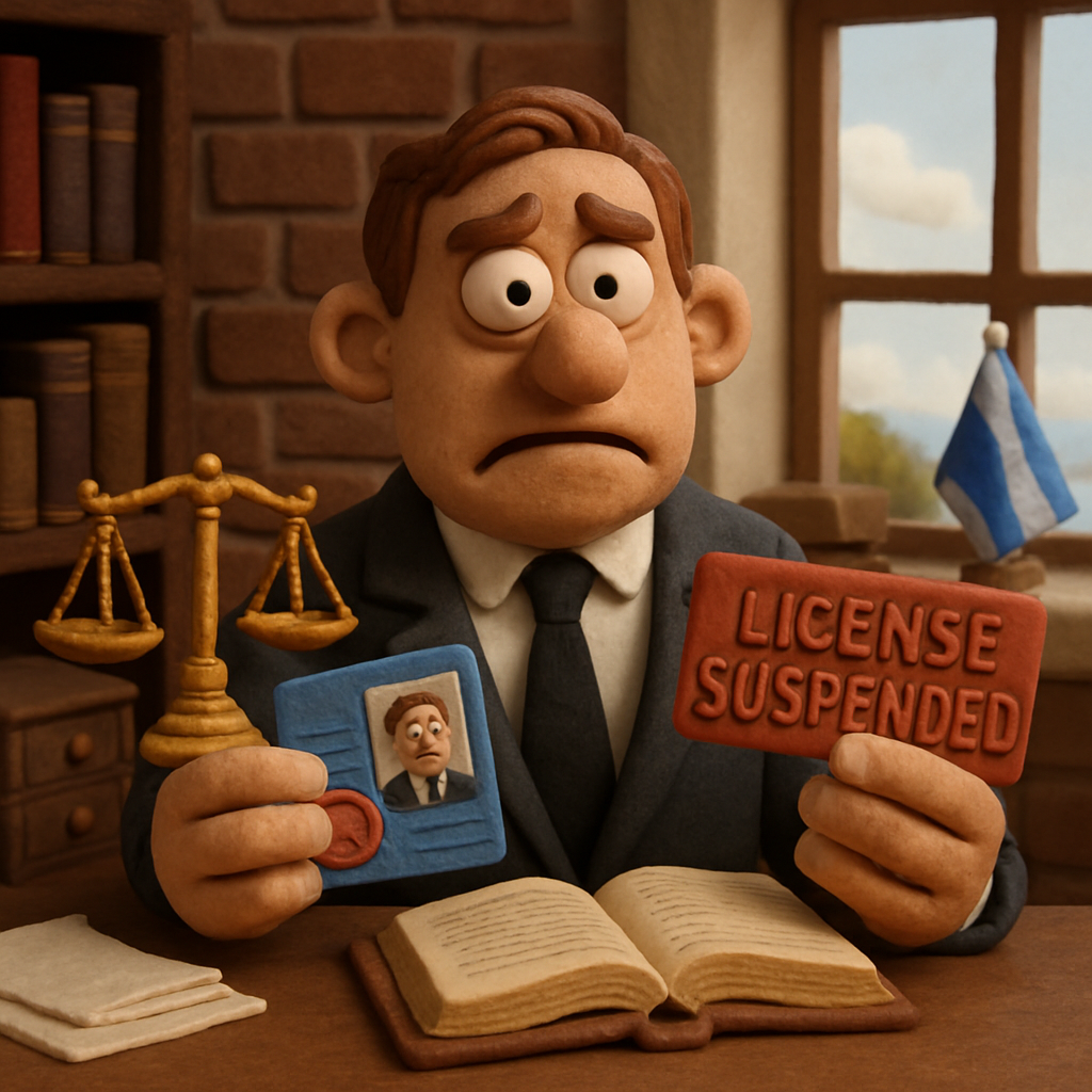 Власти приостановили действие лицензии адвоката, который был осужден в Англии за мошенничество, но продолжал практиковать на Кипре.