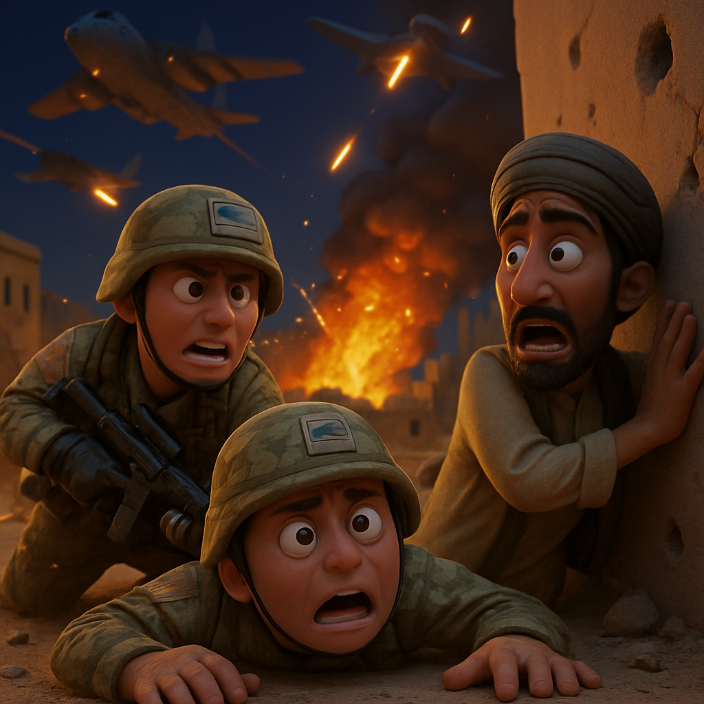 The large-scale strikes come in retaliation to an ambush attack in December, in which two US soldiers and one US civilian interpreter were killed.